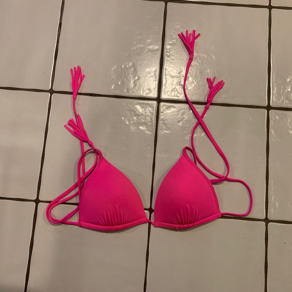 Pink Bikini Top